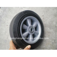 10 Inches Rubber Solid Wheel For Hand Truck